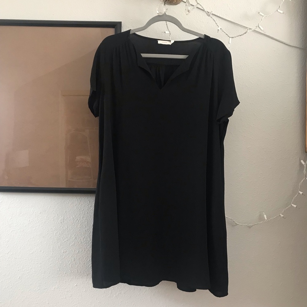 LUSH Black Shift Dress